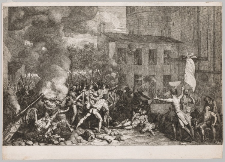 The Storming of the Bastille, July 14, 1789 
