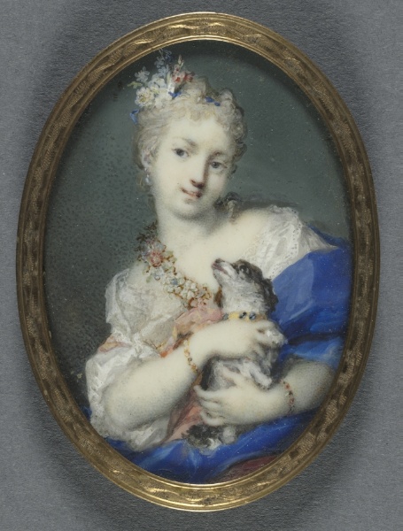 Woman with a Dog