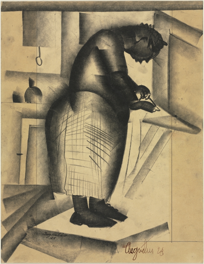Woman at Work, Augustus Peck, 1928