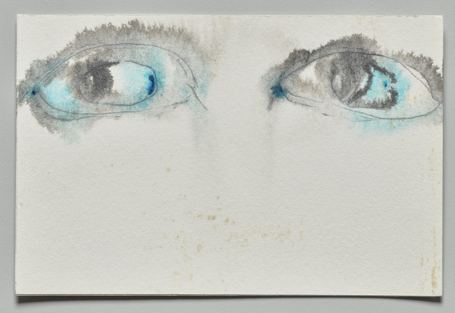 Eyes (recto), Lenore Tawney, 1980