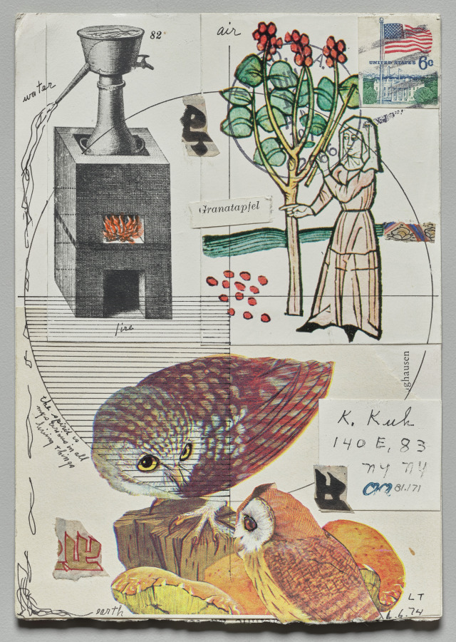 Granatapfel (recto), Lenore Tawney, 1974