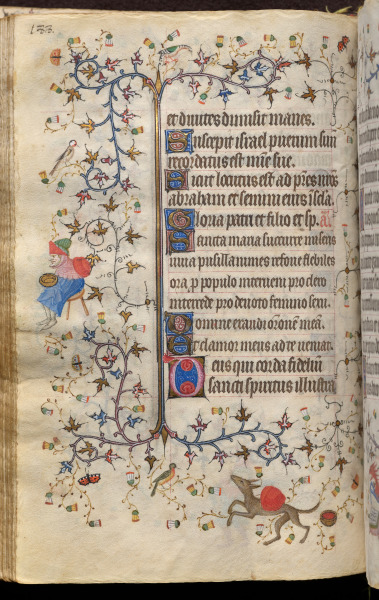 Hours of Charles the Noble, King of Navarre (1361-1425): fol. 94v, Text