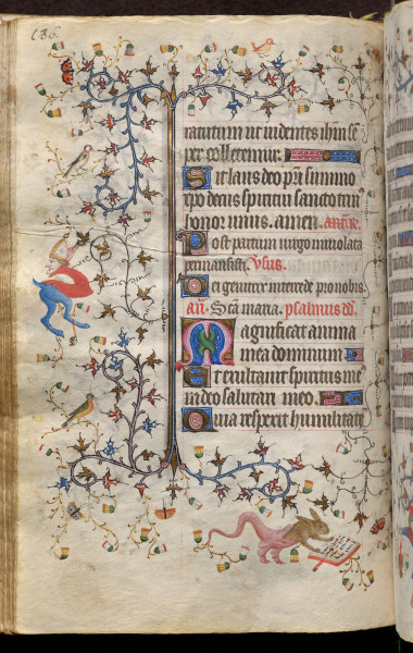 Hours of Charles the Noble, King of Navarre (1361-1425): fol. 93v, Text