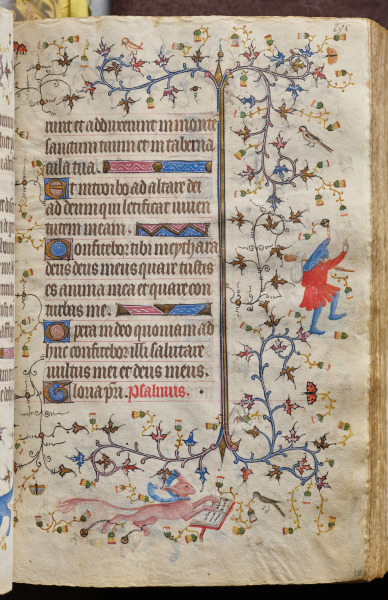 Hours of Charles the Noble, King of Navarre (1361-1425): fol. 98r, Text