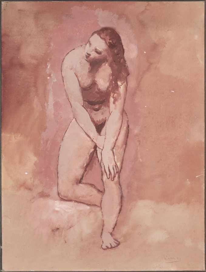 Nude (Study for The Harem), Pablo Picasso, spring-summer 1906