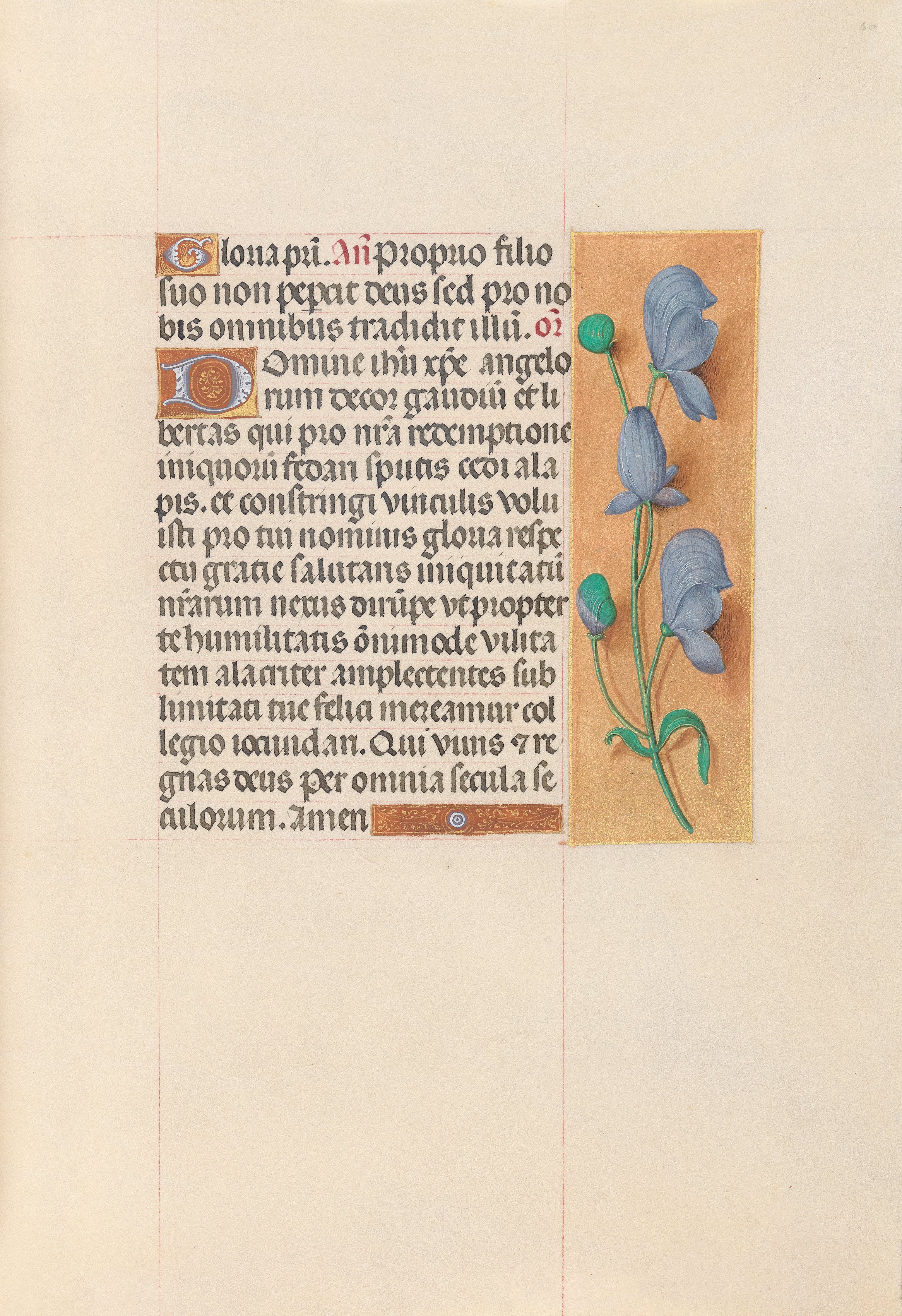 Hours of Queen Isabella the Catholic, Queen of Spain:  Fol. 60r