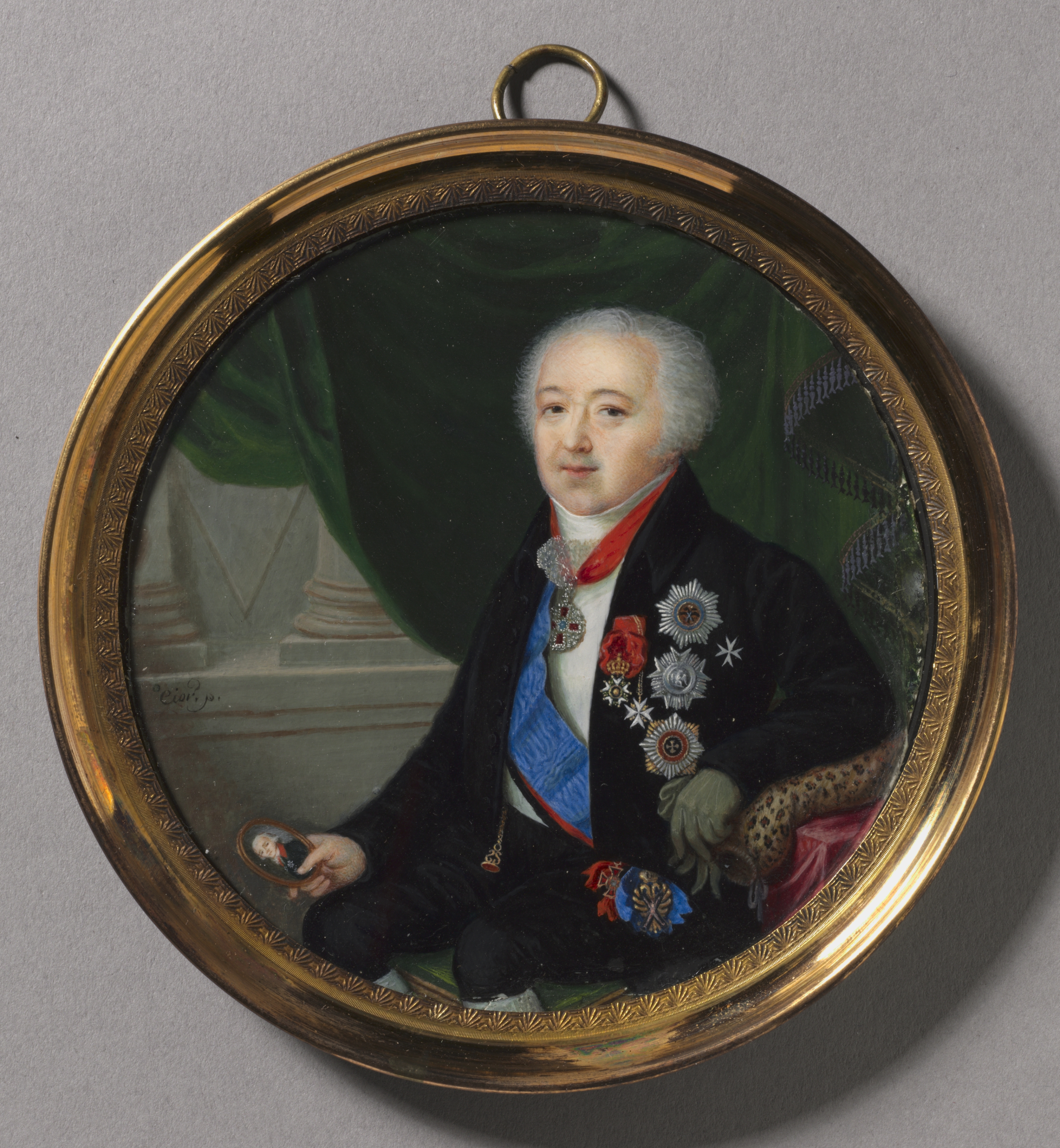 Portrait of Prince Alexander Bezborodko