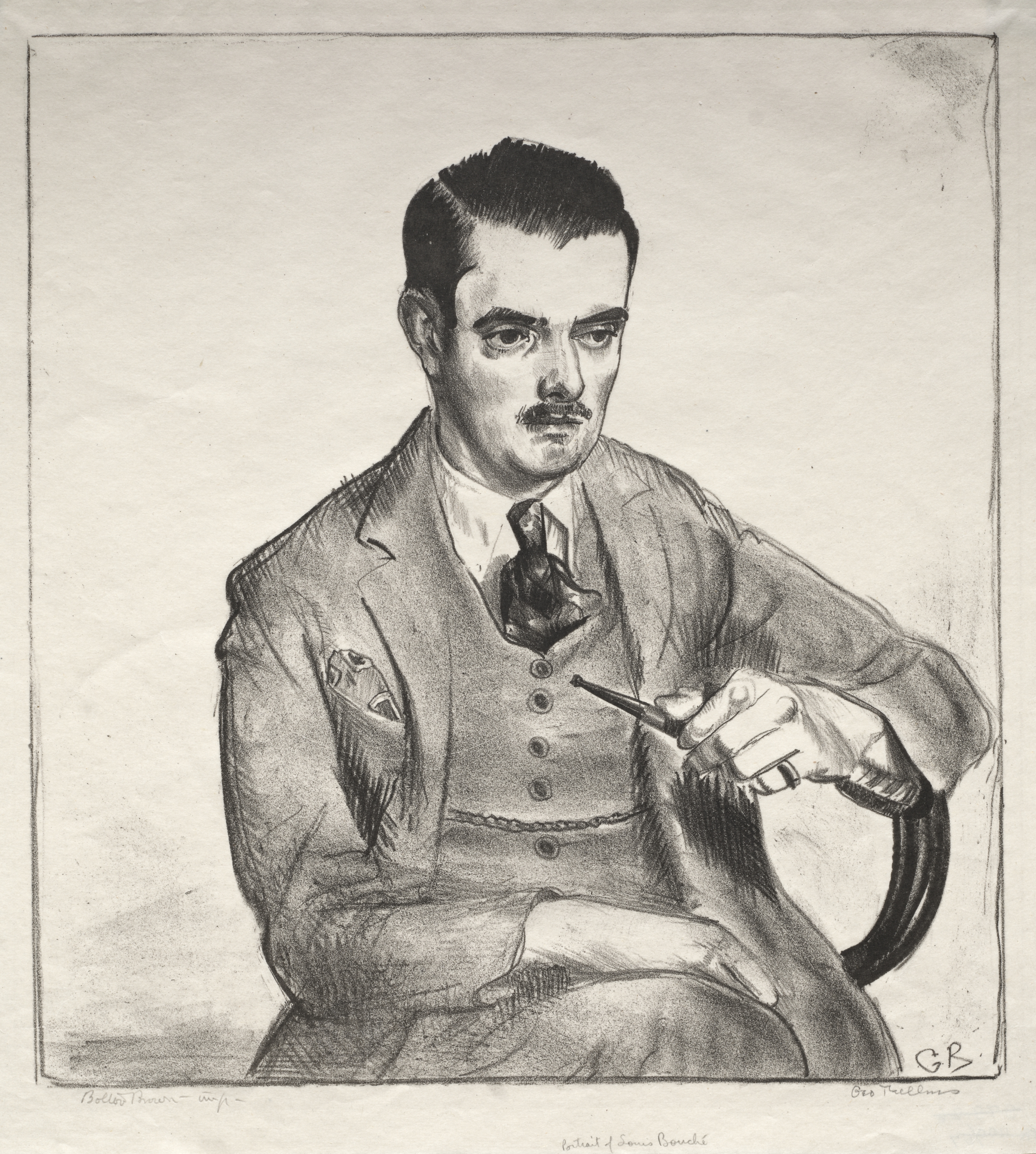 Portrait, Louis Bouché