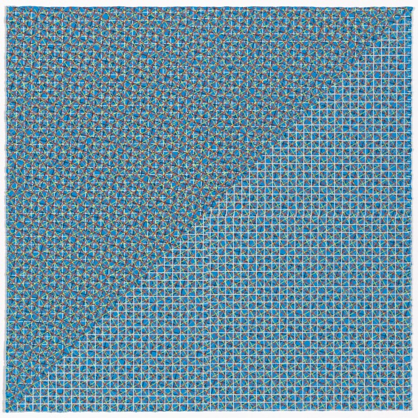 Mondrian Series (A Selection): Blue Ground