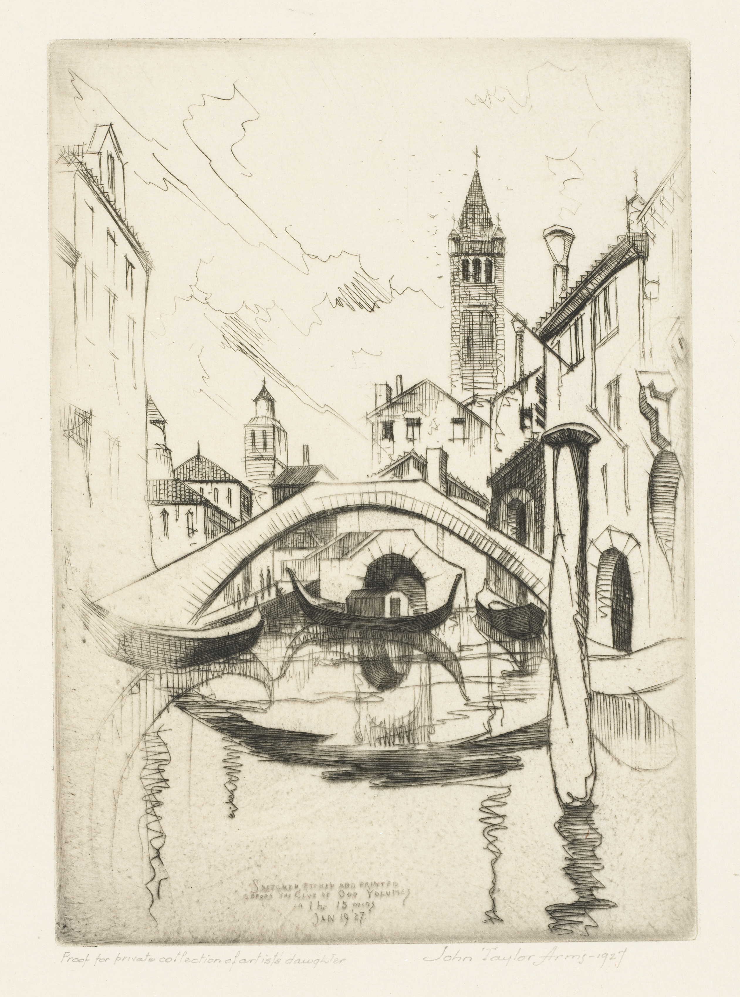 Demonstration Series No. 17: Venice (Sketch)
