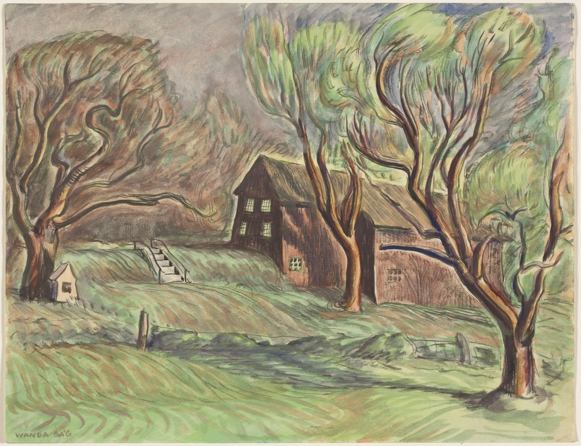 New Milford, Connecticut, Wanda Gág, 1927