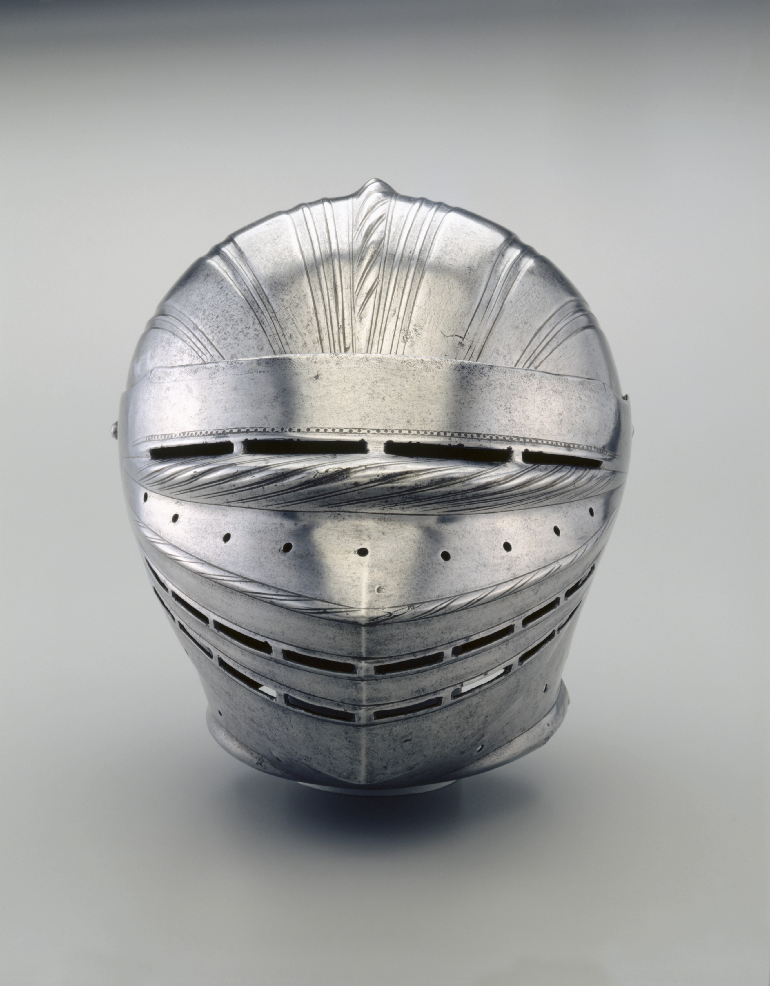 Field Armor in Maximilian Style: Helmet