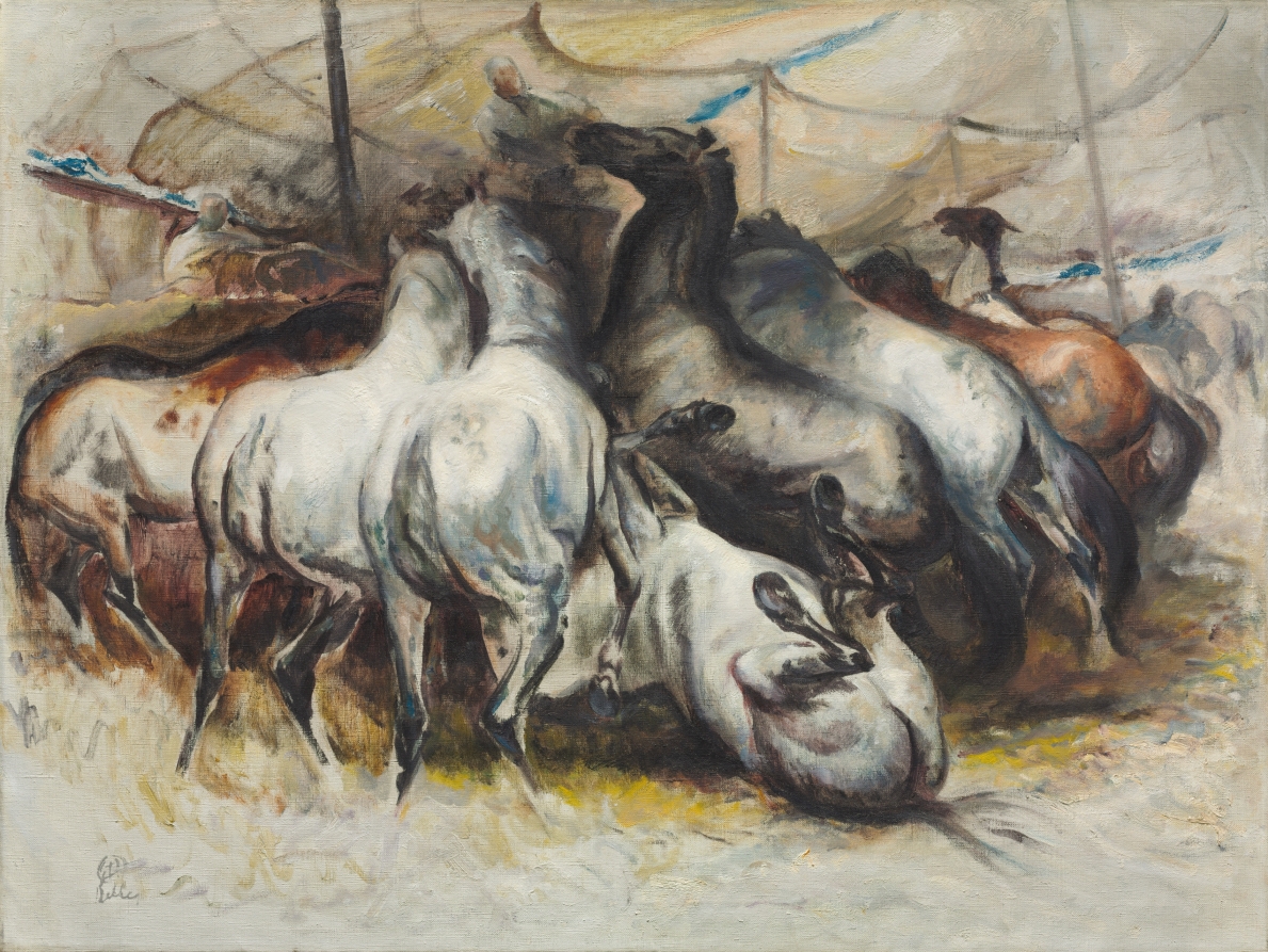 Storm Frightened Animals, Henry Keller, 1933