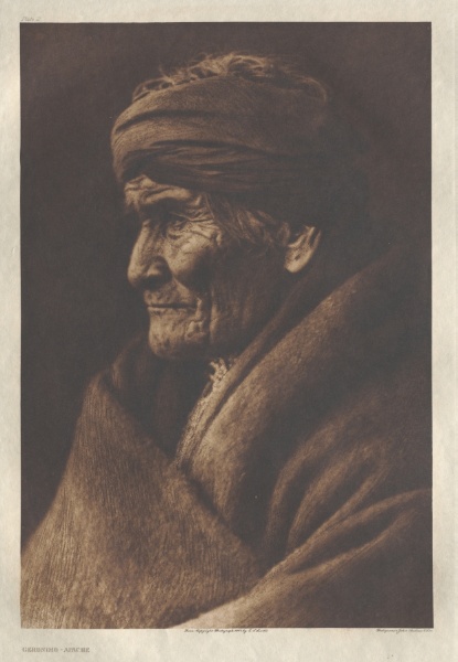 Portfolio I, Plate 2: Geronimo-Apache