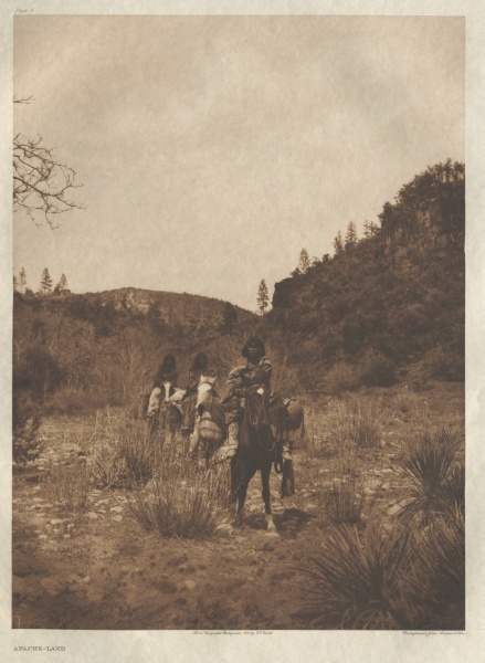Portfolio I, Plate 4: Apache-Land