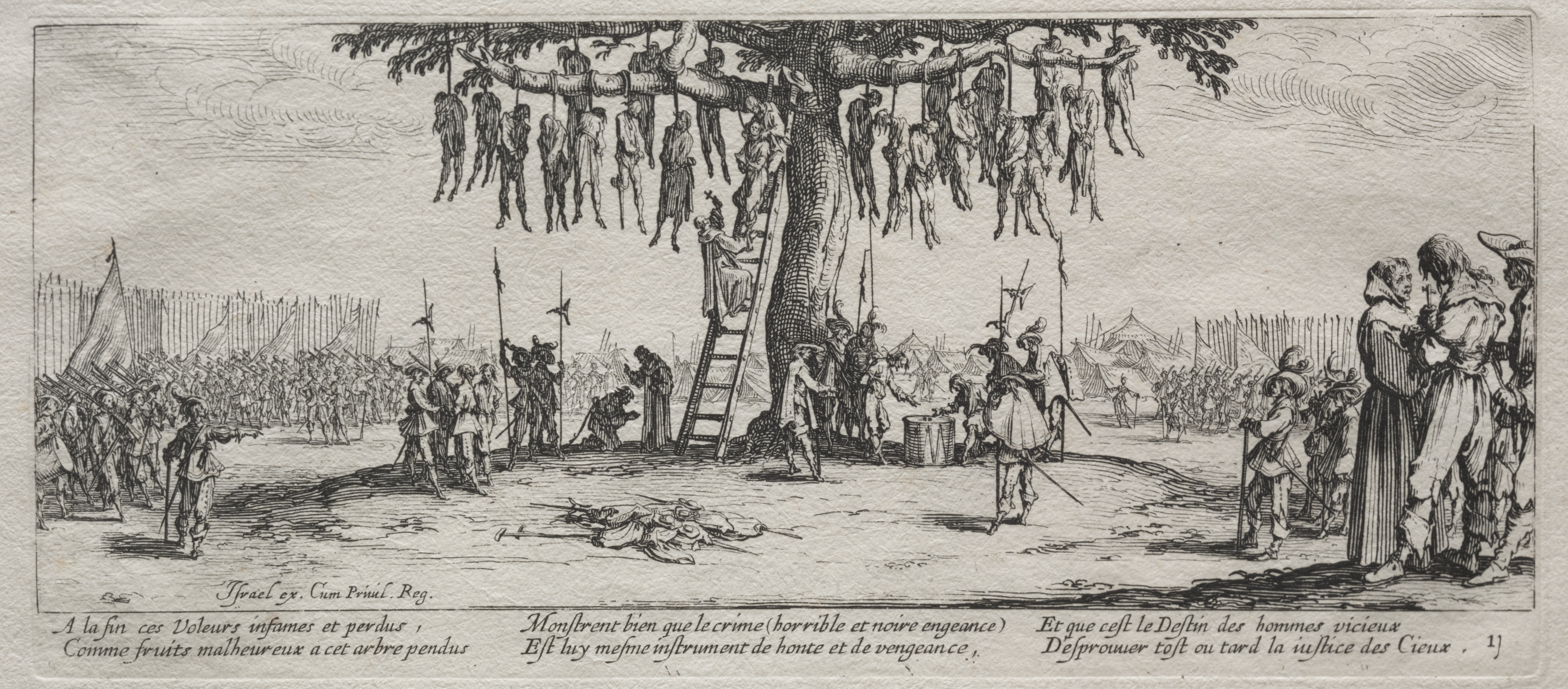 The Large Miseries of War:  The Hanging