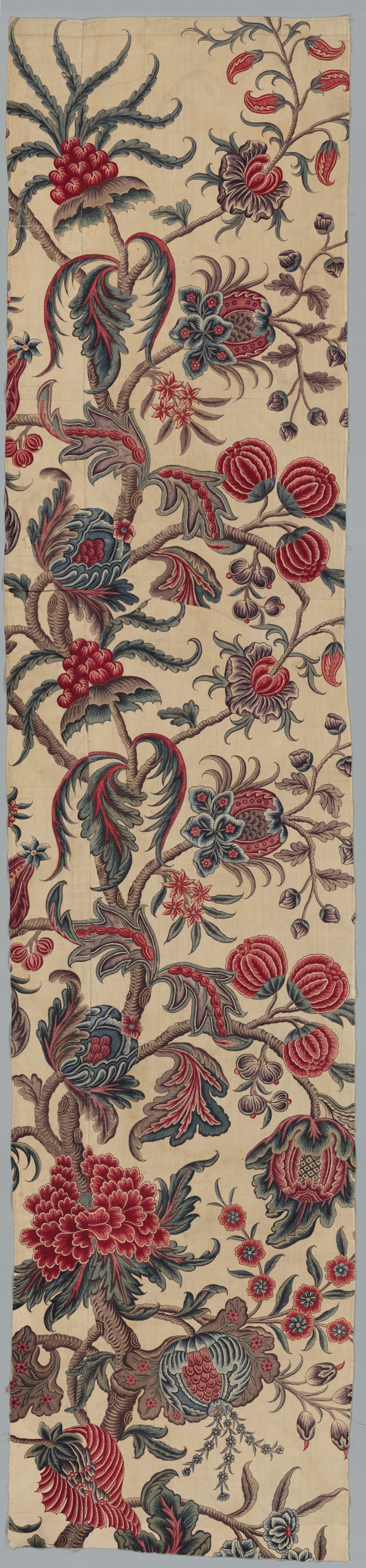 Strip of Woodblock Printed Linen