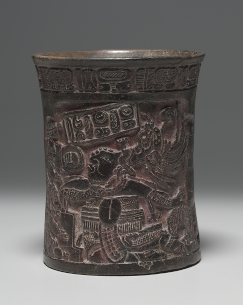Vessel with Ballplayer