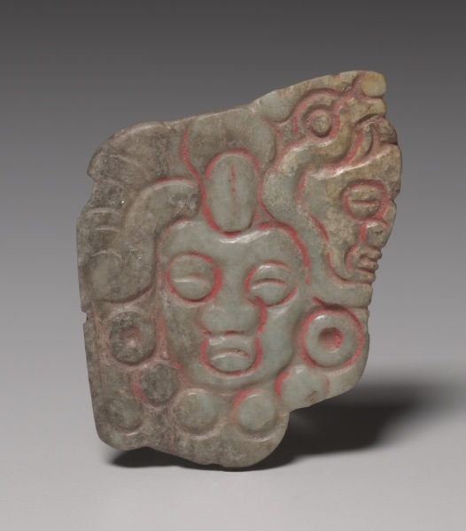 Offering Group: Plaque with Frontal and Profile Faces