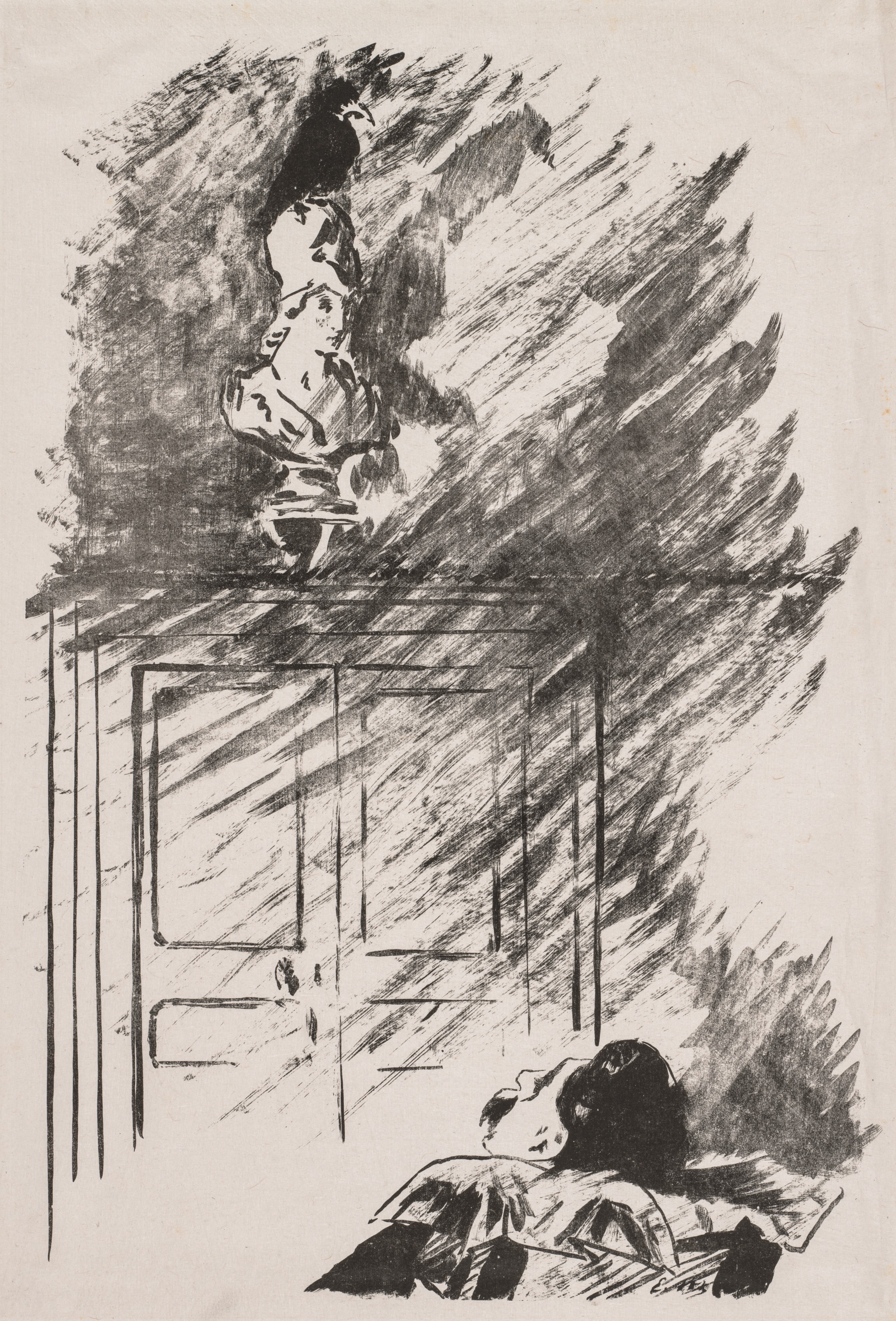 Illustration for The Raven by Edgar Allan Poe