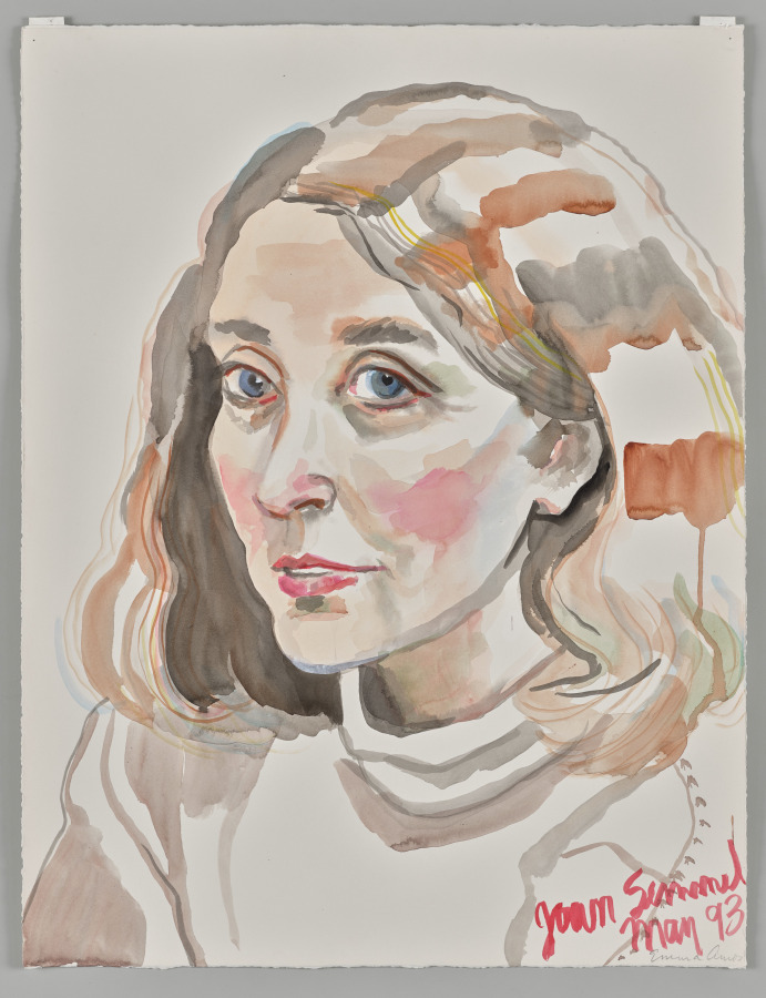 Joan Semmel, Emma Amos, 1990–94