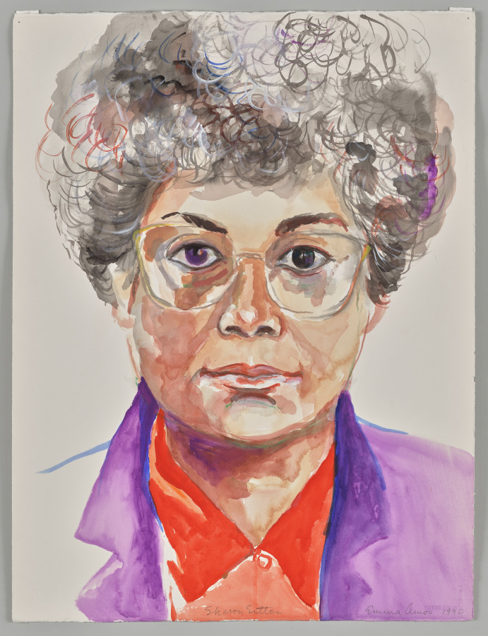 Sharon Sutton, Emma Amos, 1990–94