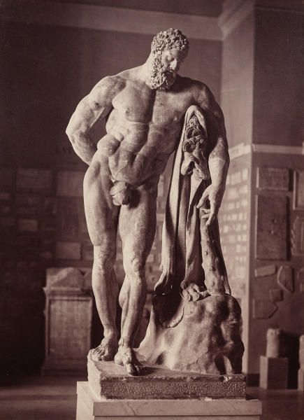 Farnese Hercules, Museum of Naples, Italy