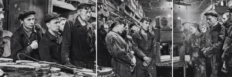 Announcement of the Death of Stalin, Dynamo Factory, Moscow, March 6, 1953
