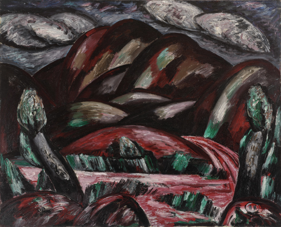 New Mexico Recollection, Marsden Hartley, c. 1923