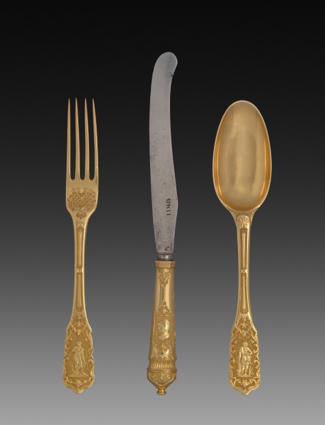 Knife, Fork, and Spoon