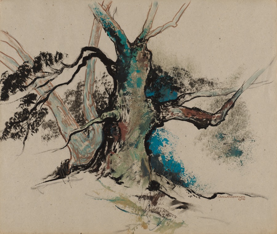 Tree Study, Carl Gaertner, 1948