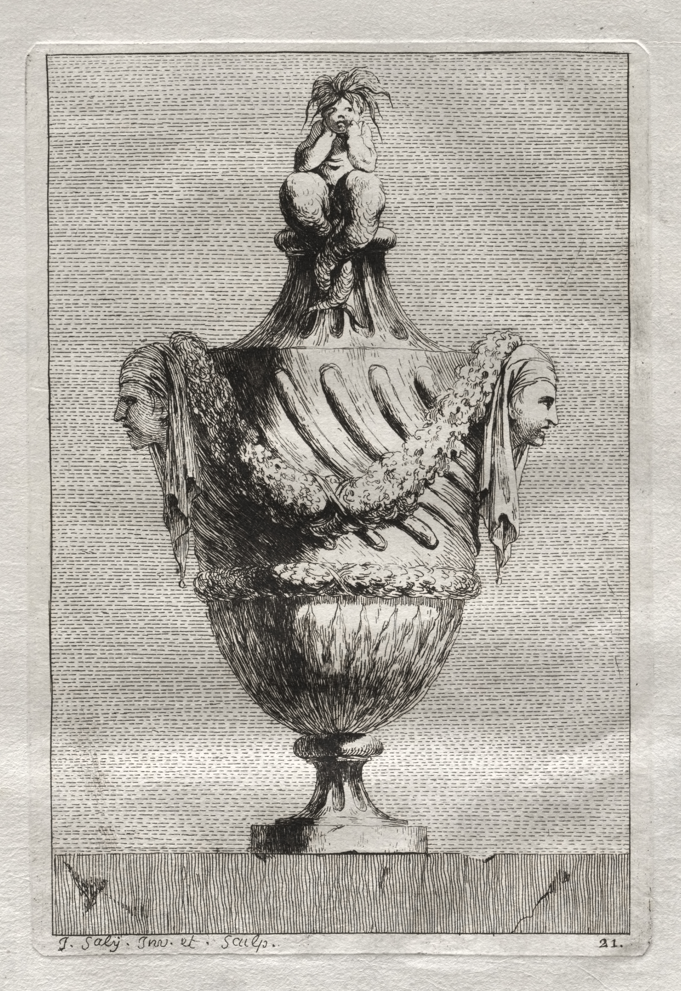 Suite of Vases:  Plate 21