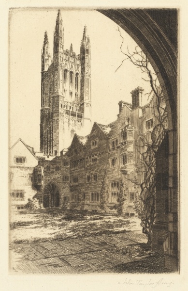 Princeton Series No. 3: Cleveland Tower, Graduate College, Princeton
