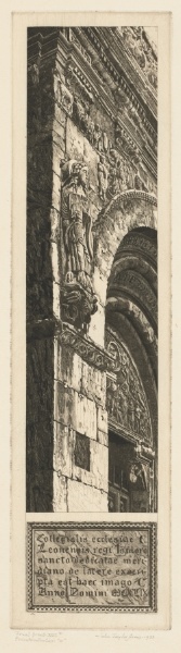 Spanish Church Series No. 10: Stone Tapestry, San Isidoro, Leon