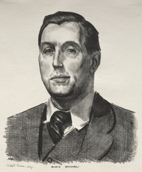 Portrait of Eugene Speicher, Second Stone