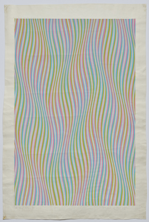Elapse, Bridget Riley, 1982