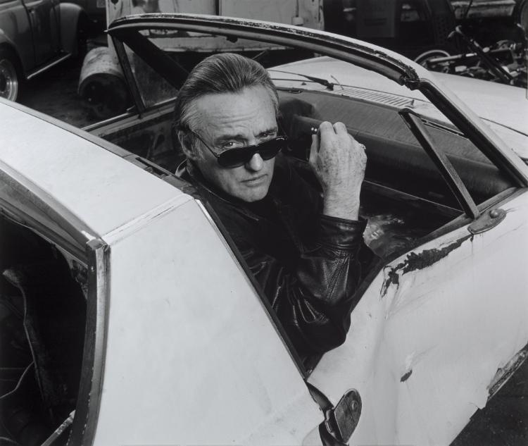 Dennis Hopper, director, actor, and photographer. Venice, California, October 14, 1988