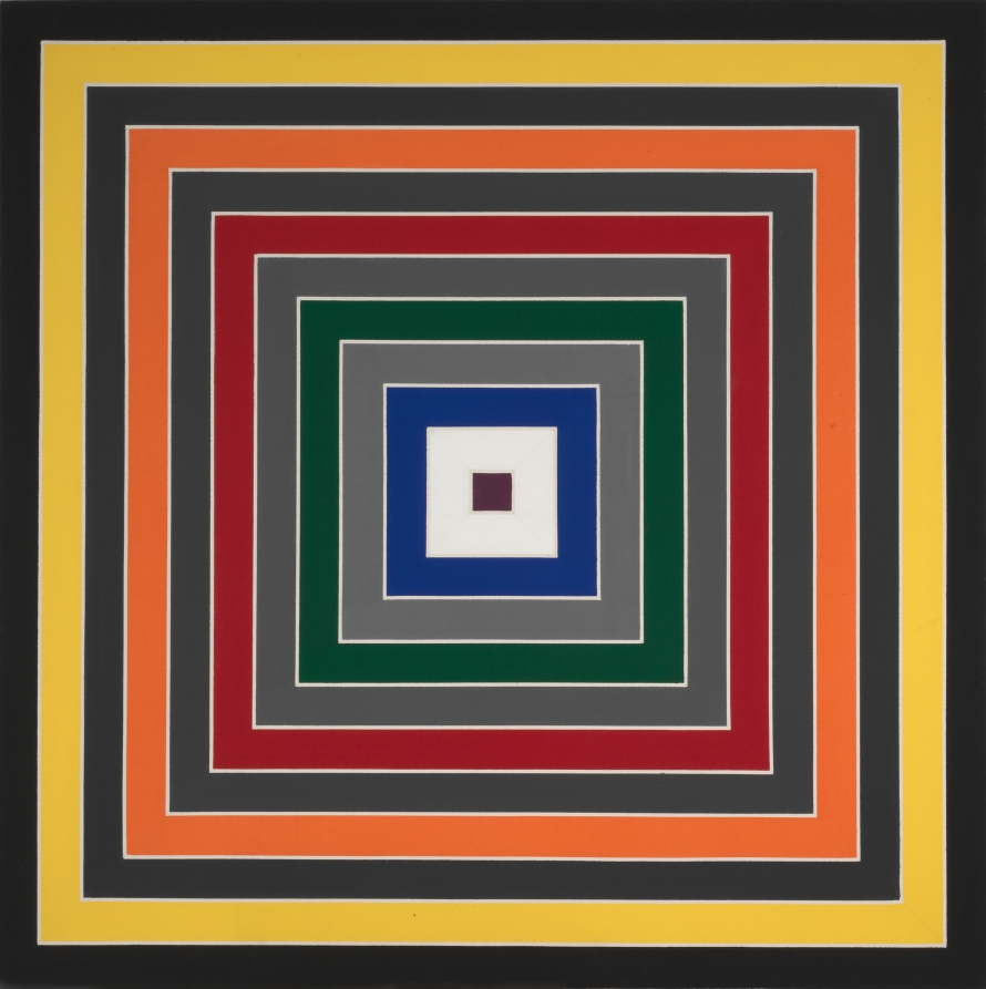 Gray Scramble (Single), VIII, Frank Stella, 1968