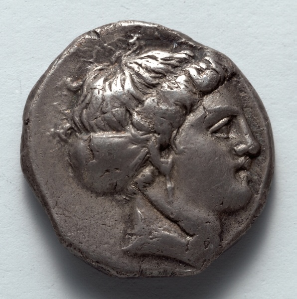 Stater: Head of Kore (obverse)