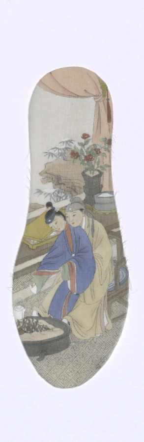 Good Things Come in Pairs 8 (left insole), Peng Wei, 2011