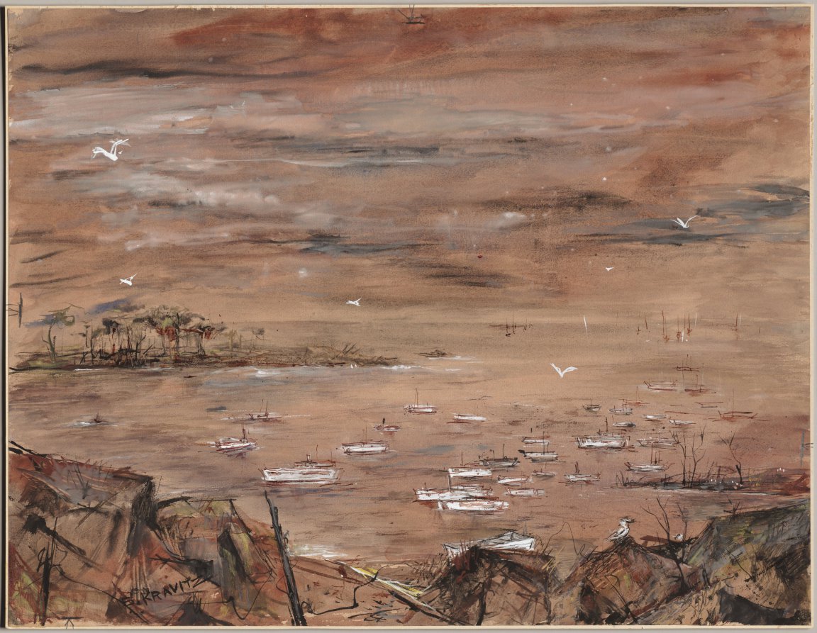 Little Harbor, Marblehead, Shirley G. Kravitz, 1949
