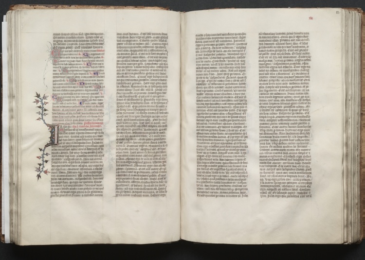 The Gotha Missal:  Fol. 52r, Text