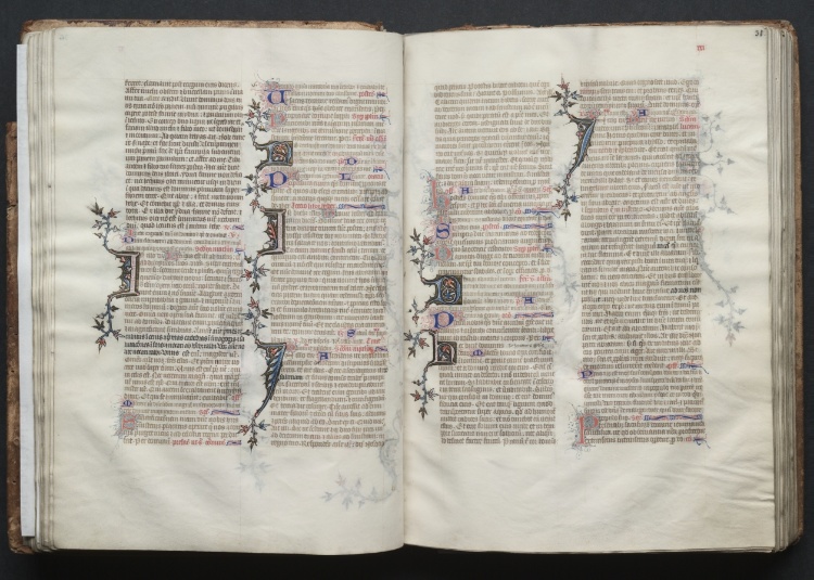 The Gotha Missal:  Fol. 30v, Text