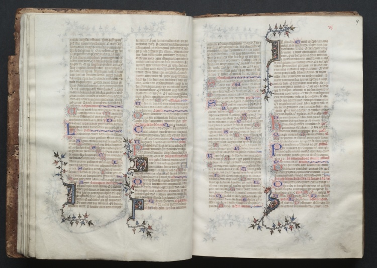 The Gotha Missal:  Fol. 17r, Text