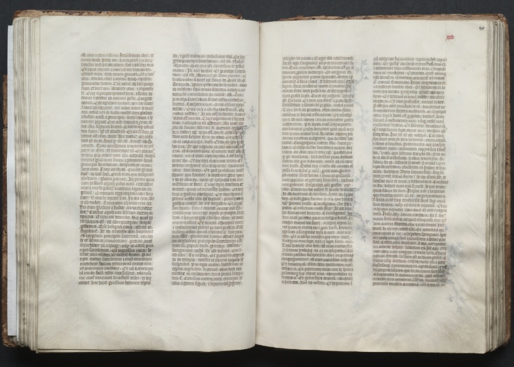 The Gotha Missal:  Fol. 45r, Text