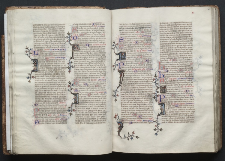 The Gotha Missal:  Fol. 30r, Text