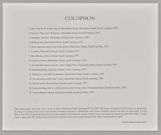 Colophon | Cleveland Museum of Art