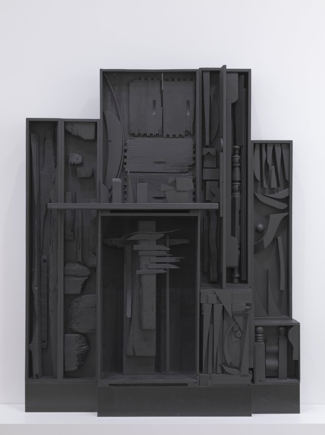 Sky Cathedral–Moon Garden Wall, Louise Nevelson, 1956–60