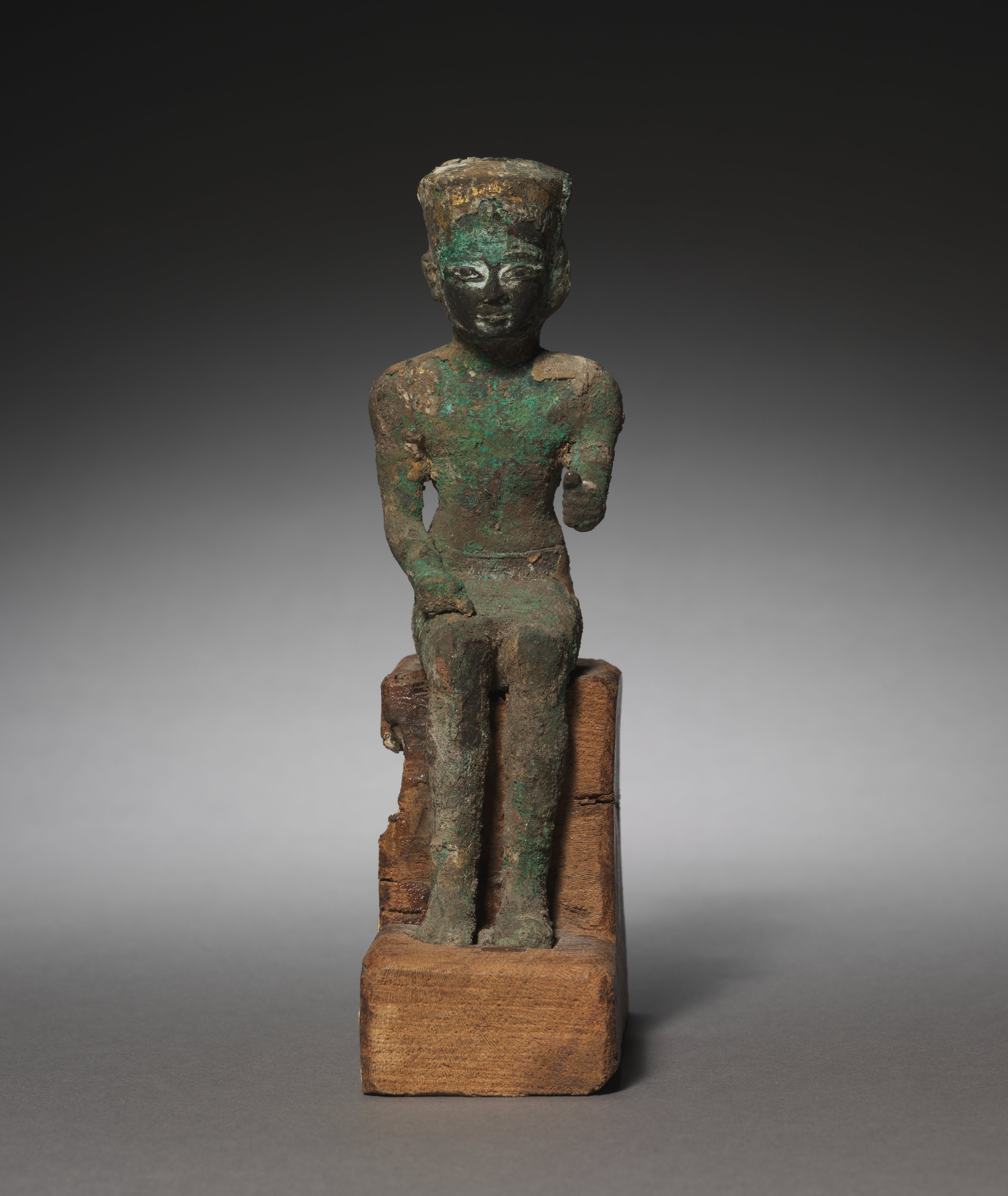 Statuette: Seated Amen-Ra