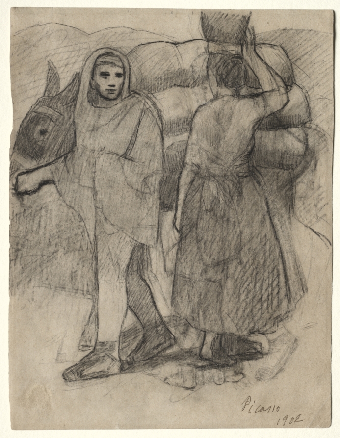 The Donkey Driver, Pablo Picasso, 1902